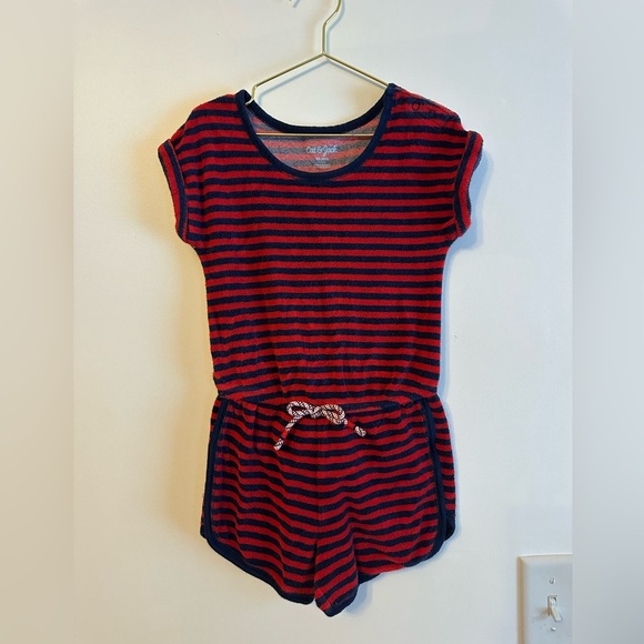 Cat & Jack Other - Cat & Jack Forth of July Terri Romper